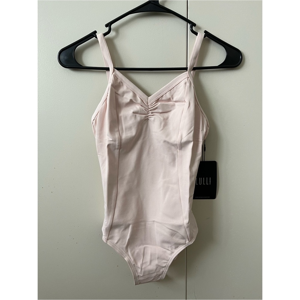 "Tatiana" Pinch Front Camisole Leotard